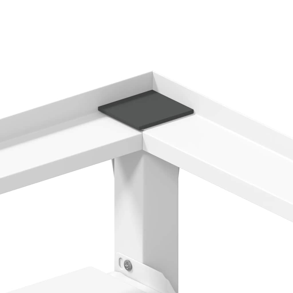 Pesukoneen korokejalusta vetohyllyllä valkoinen