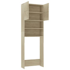 Pesukonekaappi sonoma tammi 64x25,5x190 cm tekninen puu