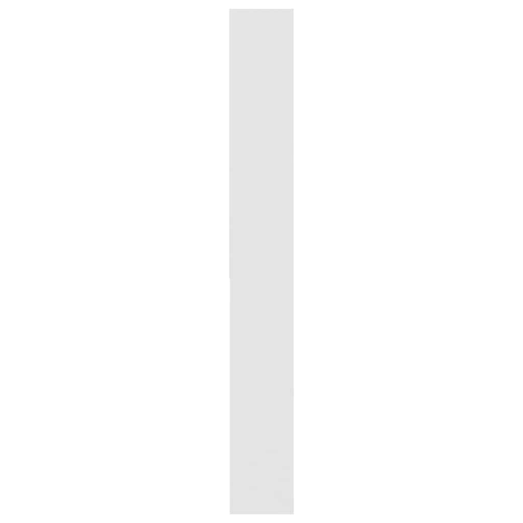 Pesukonekaappi valkoinen 64x24x190 cm