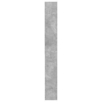 Tvättmaskinskåp, betonggrå, 64x24x190 cm