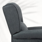 Tummanharmaa hierova lepotuoli – kallistettava hierontasohva kotiin