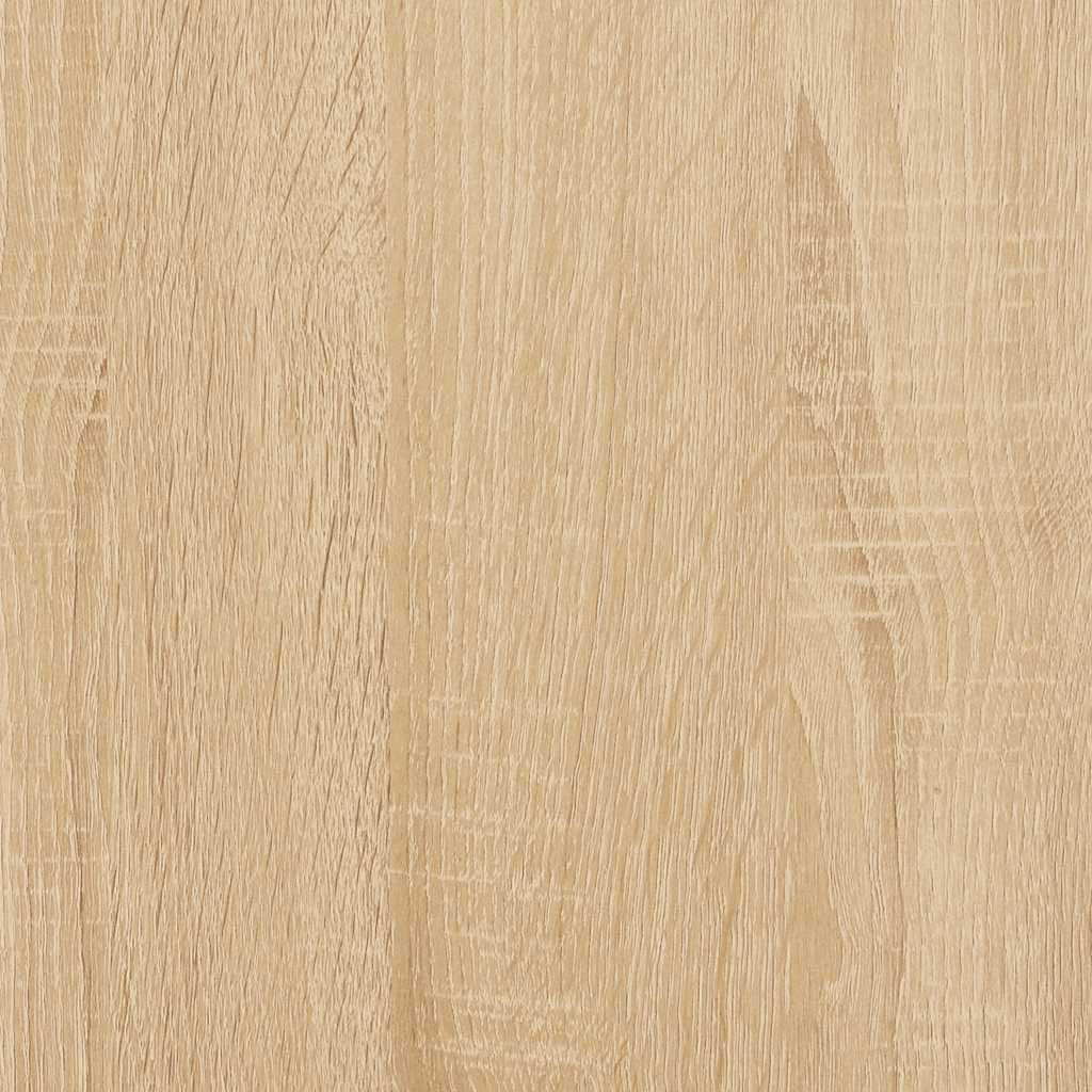 Tvättmaskinskåp Sonoma ek 64x25,5x190 cm