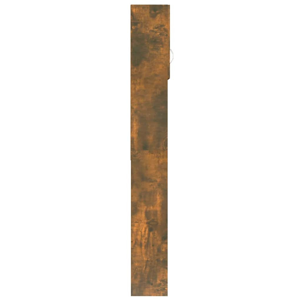 Pesukonekaappi savutammi 64x25,5x190 cm, Avohyllyillä