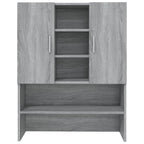 Pesukonekaappi harmaa Sonoma 70,5x25,5x90 cm