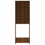 Pesukonekaappi ruskea tammi 64x24x190 cm