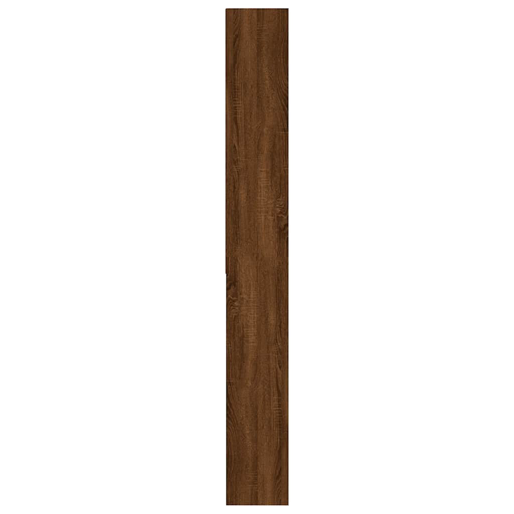 Pesukonekaappi ruskea tammi 64x24x190 cm