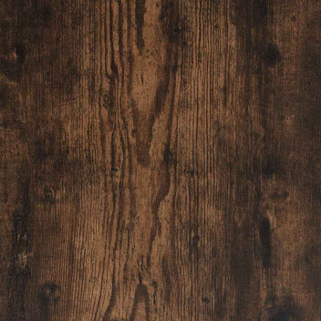 Tvättmaskinsskåp, rökt ek, 64x25,5x190 cm, med två dörrar och nio fack