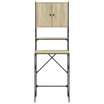Tvättmaskinskåp Sonoma ek 68x48,5x194 cm