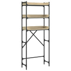 Pesukonehyllykkö Sonoma-tammi 67x25x163 cm tekninen puu