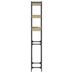 Pesukonehyllykkö Sonoma-tammi 67x25x163 cm tekninen puu