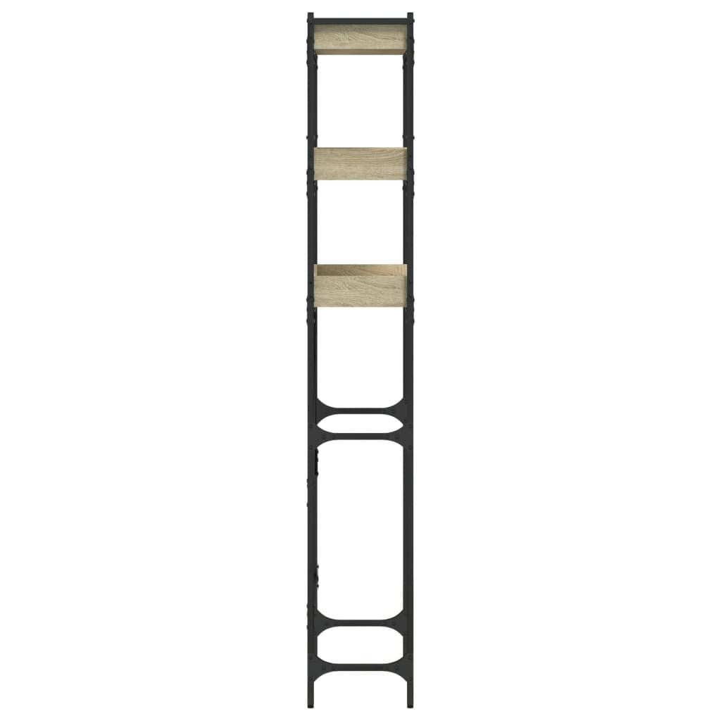 Pesukonehyllykkö Sonoma-tammi 67x25x163 cm tekninen puu