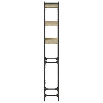 Pesukonehyllykkö Sonoma-tammi 67x25x163 cm tekninen puu