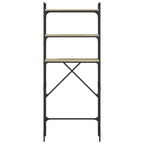 Pesukonehyllykkö Sonoma-tammi 67x25x163 cm tekninen puu