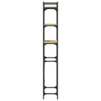 Pesukonehyllykkö Sonoma-tammi 67x25x163 cm tekninen puu