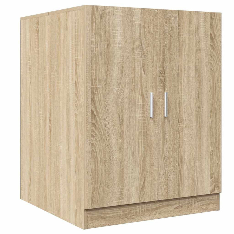Tvättmaskinsskåp Sonoma ek 70,5x71,5x91,5 cm