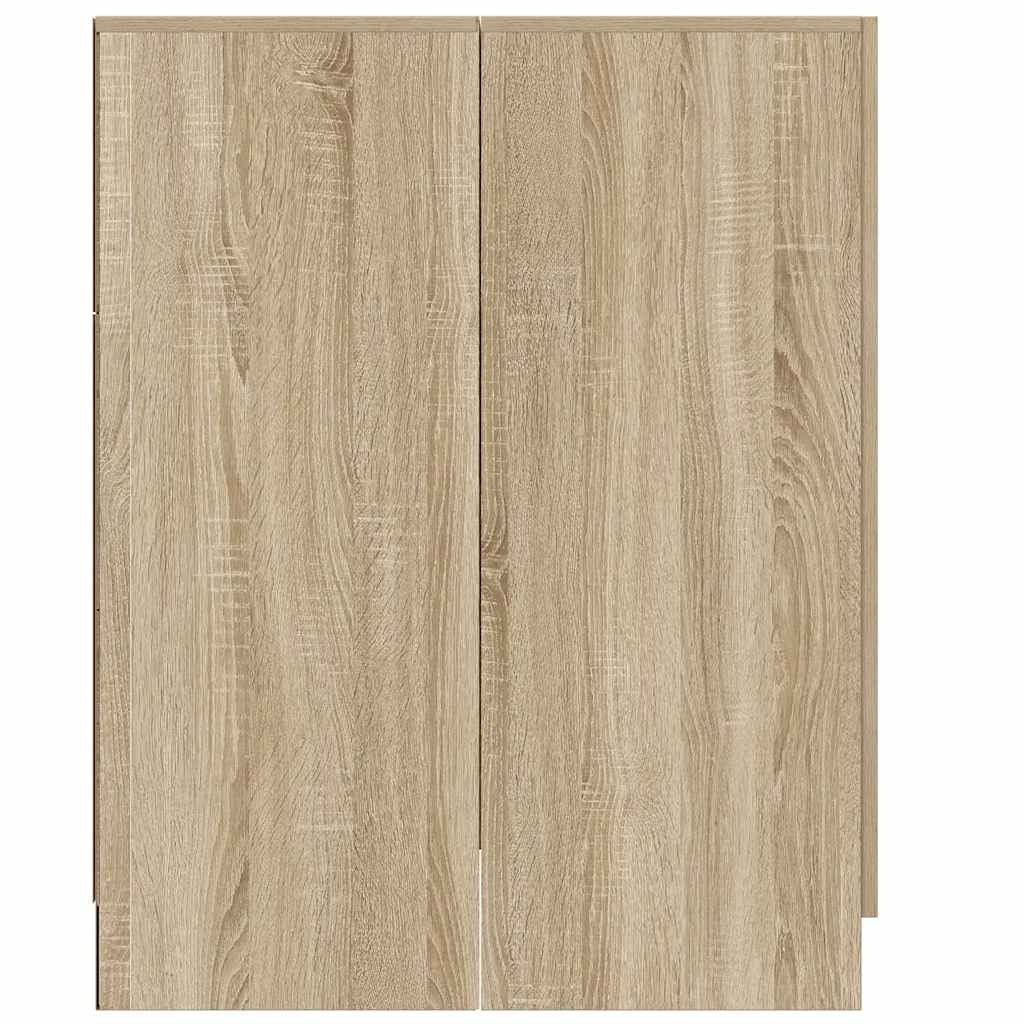 Tvättmaskinsskåp Sonoma ek 70,5x71,5x91,5 cm