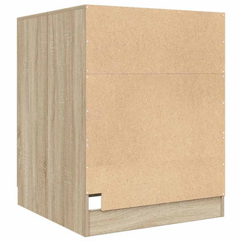 Tvättmaskinsskåp Sonoma ek 70,5x71,5x91,5 cm