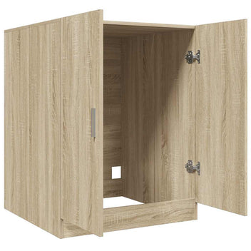 Tvättmaskinsskåp Sonoma ek 70,5x71,5x91,5 cm