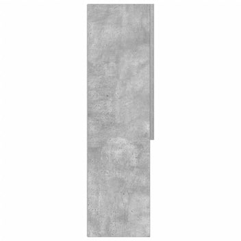 Tvättmaskinskåp, betonggrå, 70,5x25,5x90 cm