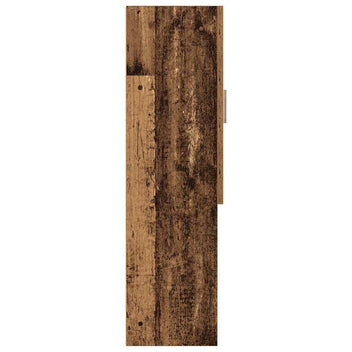 Gammalt tvättmaskinskåp i trä 70,5x25,5x90 cm