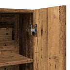 Pesukonekaappi vanhaa puuta 70,5x25,5x90 cm