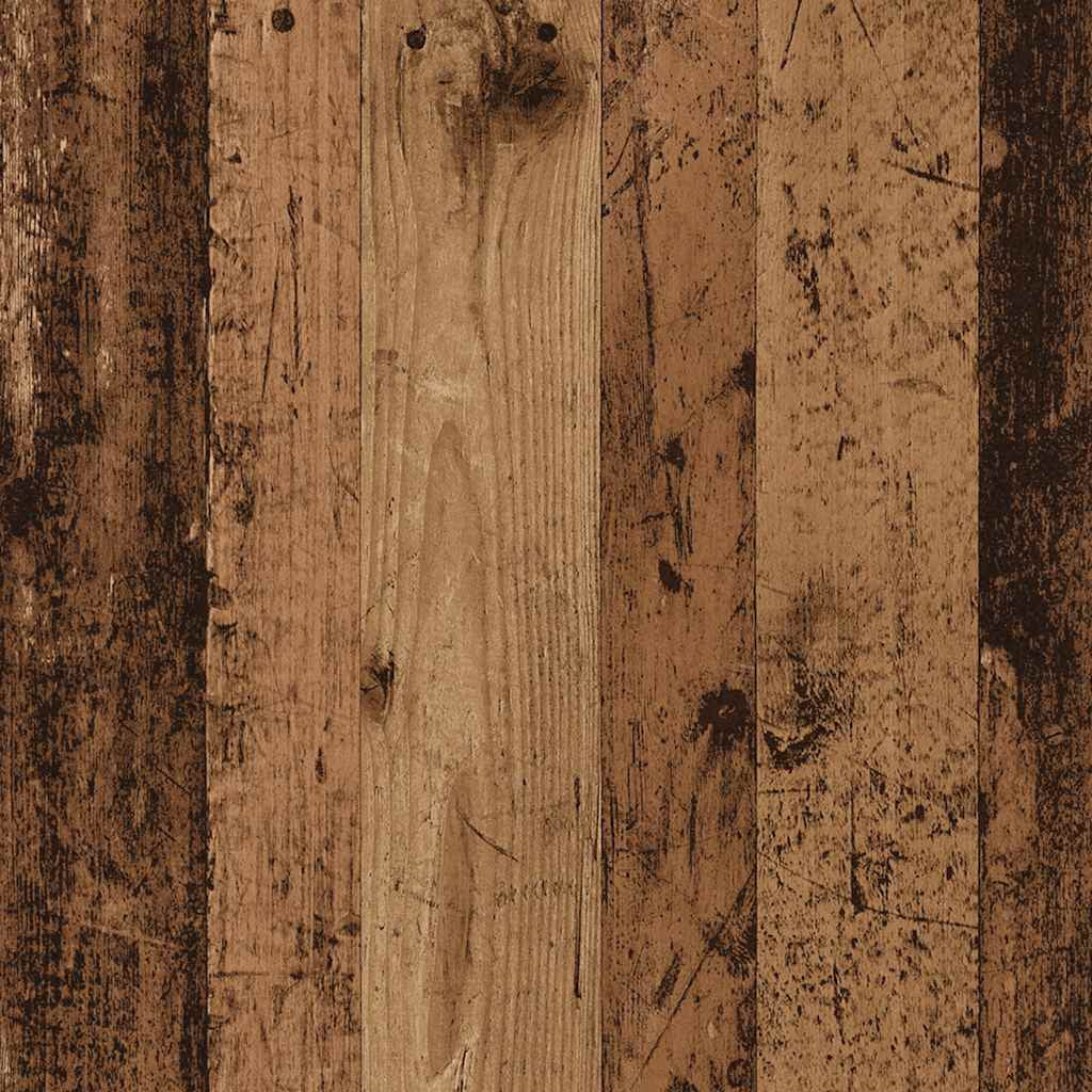 Gammalt tvättmaskinskåp i trä 70,5x25,5x90 cm