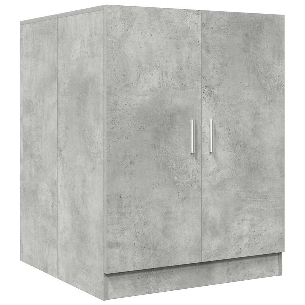 Pesukonekaappi betoninharmaa 70,5x71,5x91,5 cm