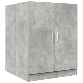 Pesukonekaappi betoninharmaa 70,5x71,5x91,5 cm