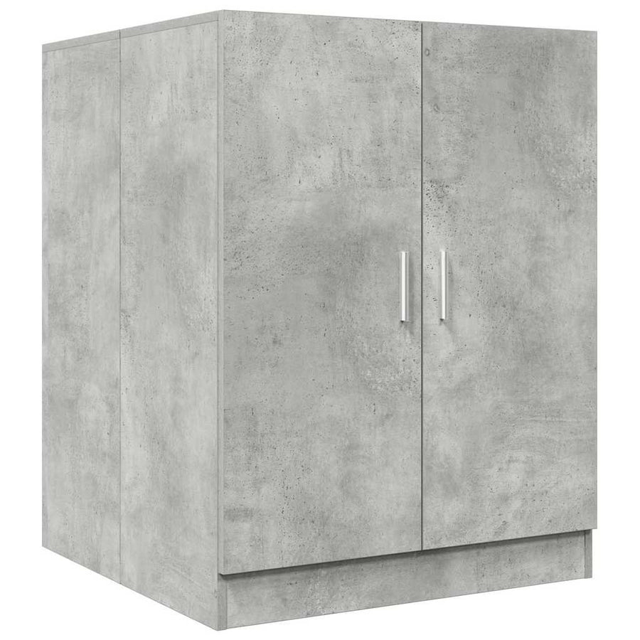Pesukonekaappi betoninharmaa 70,5x71,5x91,5 cm