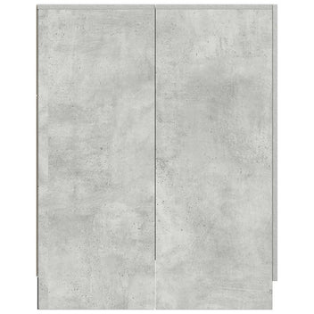 Pesukonekaappi betoninharmaa 70,5x71,5x91,5 cm