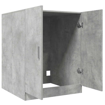 Pesukonekaappi betoninharmaa 70,5x71,5x91,5 cm