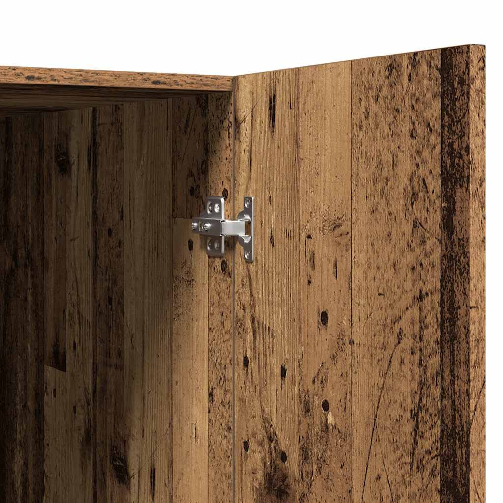 Pesukonekaappi vanhaa puuta 70,5x71,5x91,5 cm