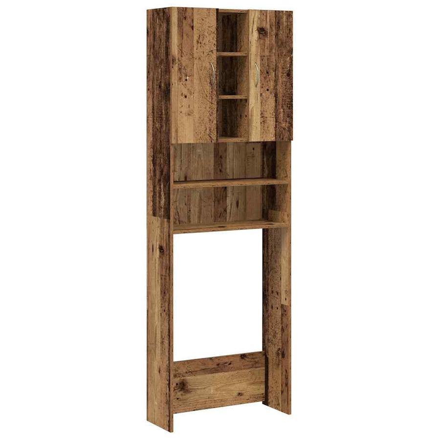 Pesukonekaappi vanhaa puuta 64x25,5x190 cm
