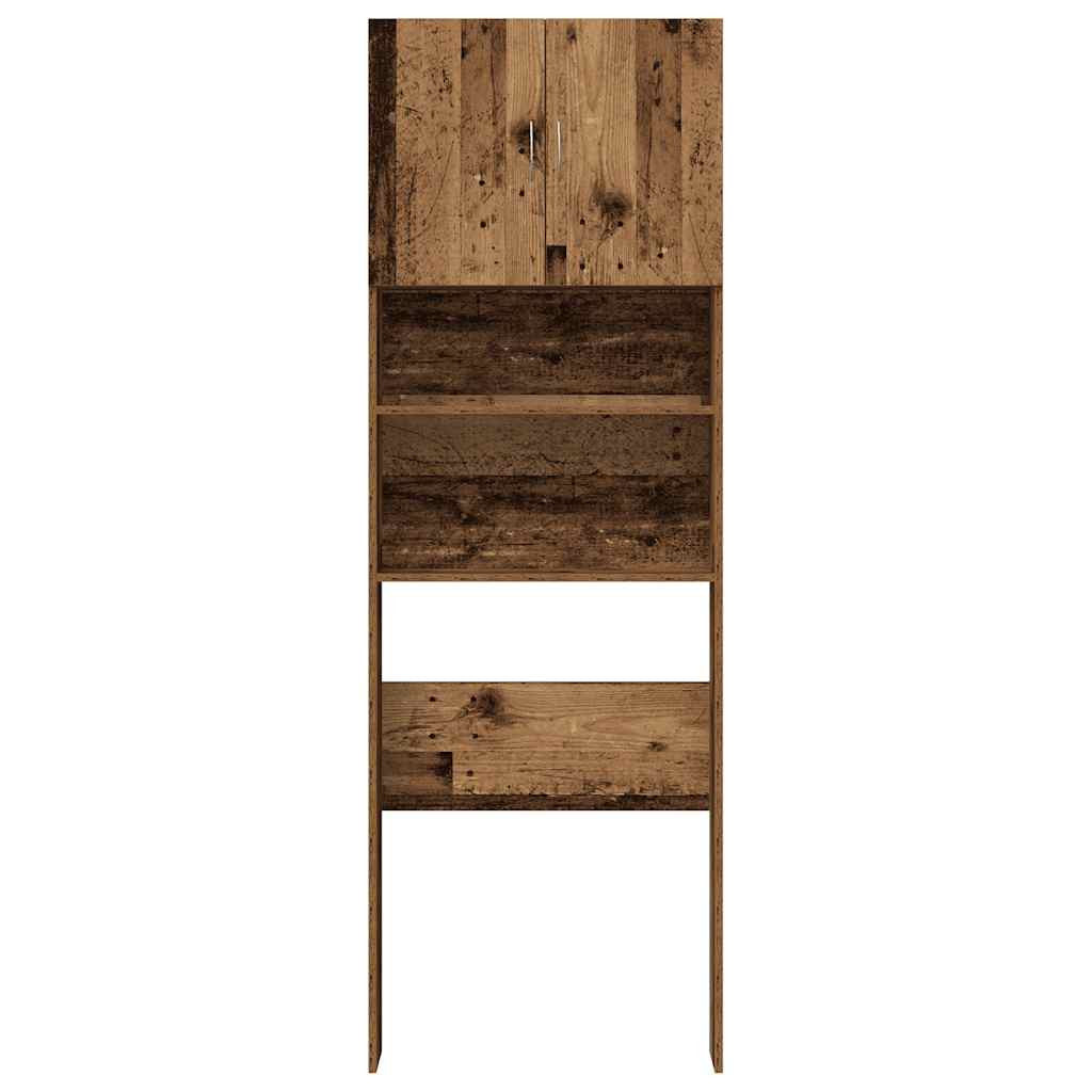 Pesukonekaappi Vanha Puu 64x24x190 cm lastulevy