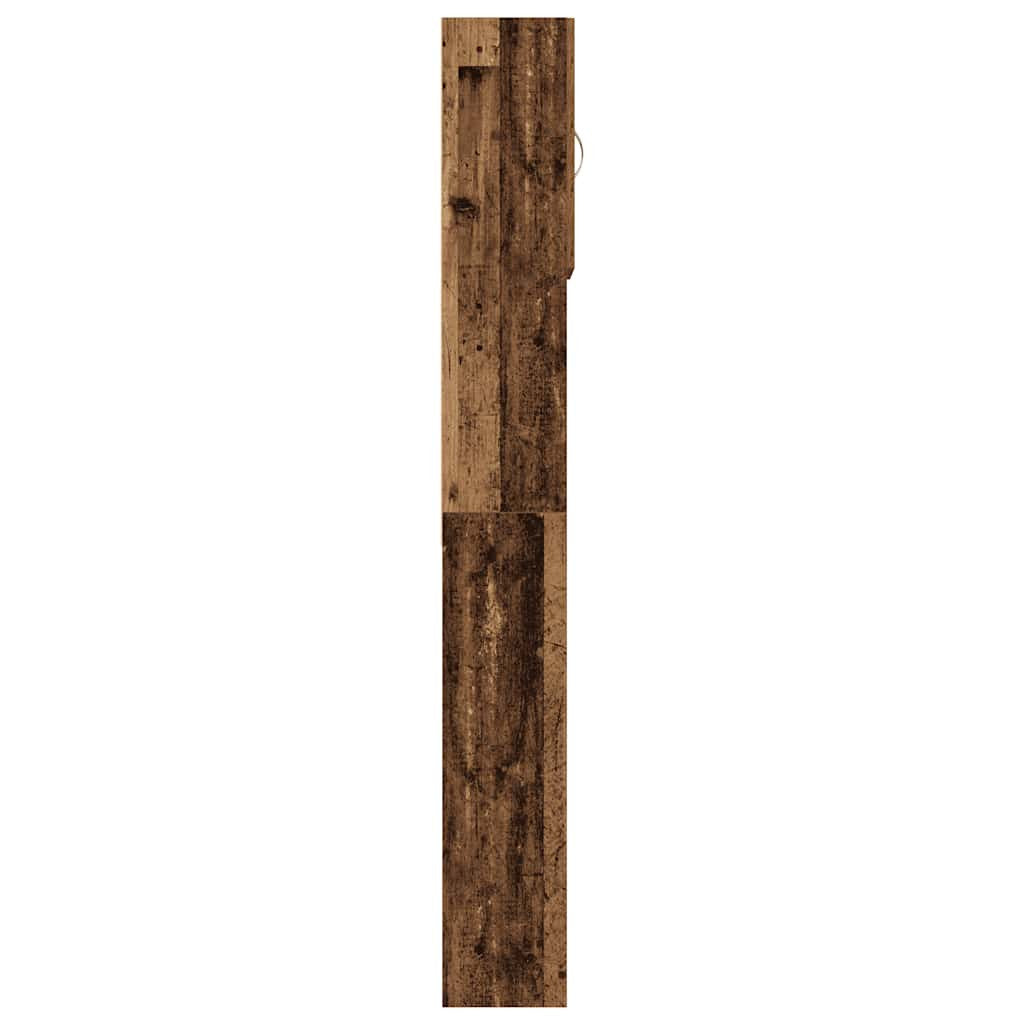 Pesukonekaappi Vanha Puu 64x24x190 cm lastulevy