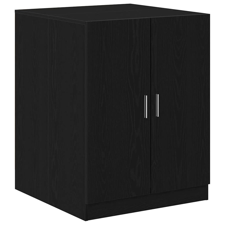 Tvättmaskinstorn i förvaring Svart ek 70,5 x 71,5 x 91,5 cm