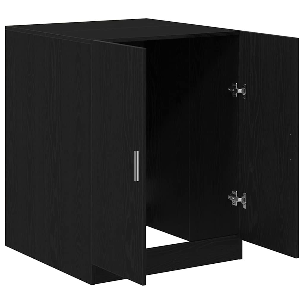 Pesukonetorni säilytystilassa Musta tammi 70.5 x 71.5 x 91.5 cm