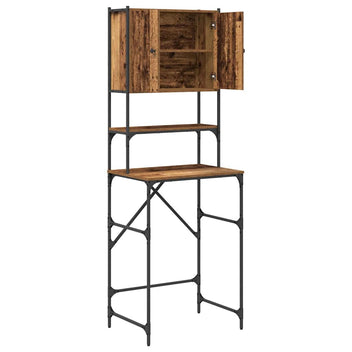 Tvättmaskinstorn Gammalt trä 68 x 48,5 x 194 cm