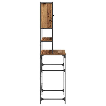 Tvättmaskinstorn Gammalt trä 68 x 48,5 x 194 cm
