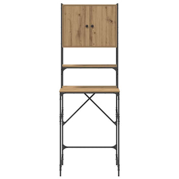Tvättmaskinstorn i ek 68 x 48,5 x 194 cm