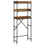 Pesukoneen hylly Vanha puu 67 x 25 x 163 cm Tekninen puu