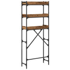 Pesukoneen hylly Vanha puu 67 x 25 x 163 cm Tekninen puu