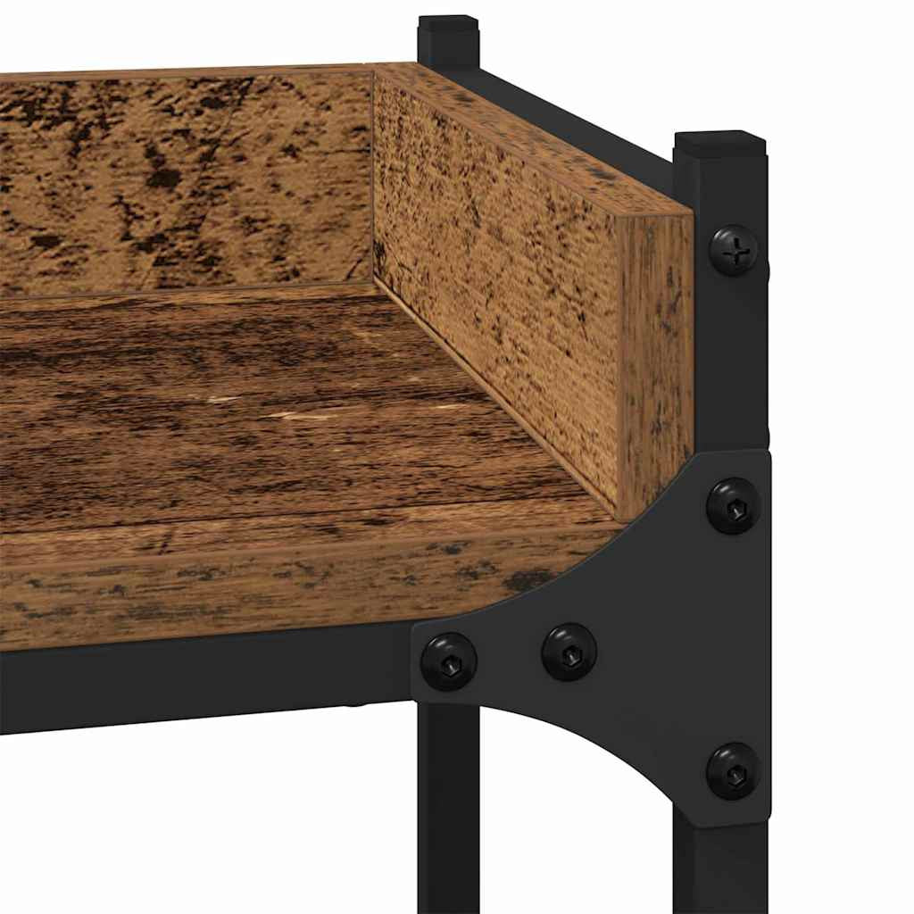 Pesukoneen hylly Vanha puu 67 x 25 x 163 cm Tekninen puu