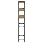 Pesukoneen hylly hyllyllä 67 x 25 x 163 cm Tekninen puu