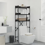 Pesukoneen hylly hyllyllä 67 x 25 x 163 cm Tekninen puu