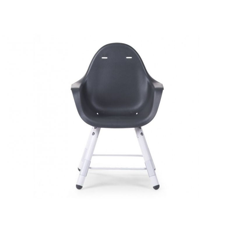 Evolu 2 Syöttötuoli Harmaavalkoinen