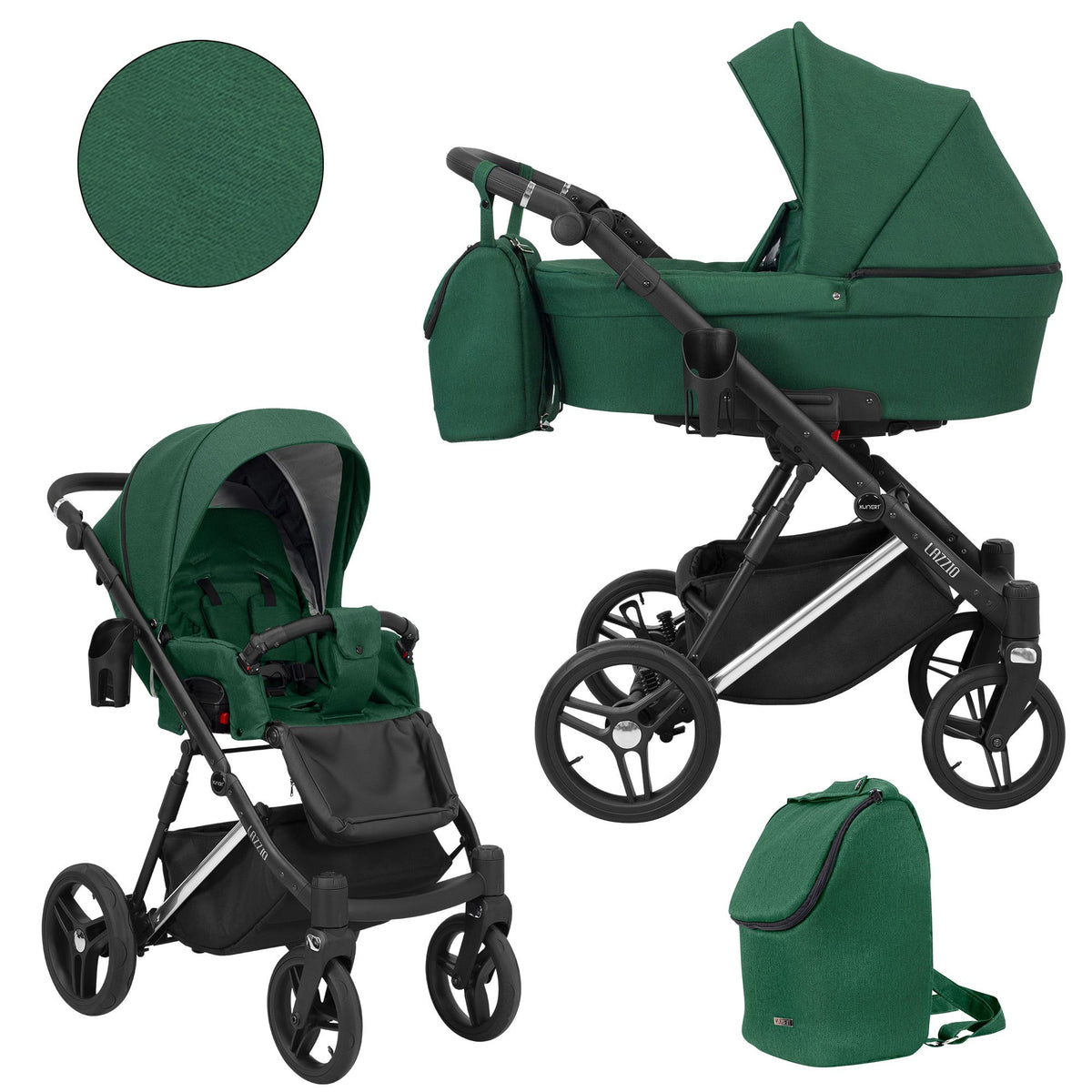 Kunert Lazzio 2-in-1 yhdistelmävaunut, useita värejä