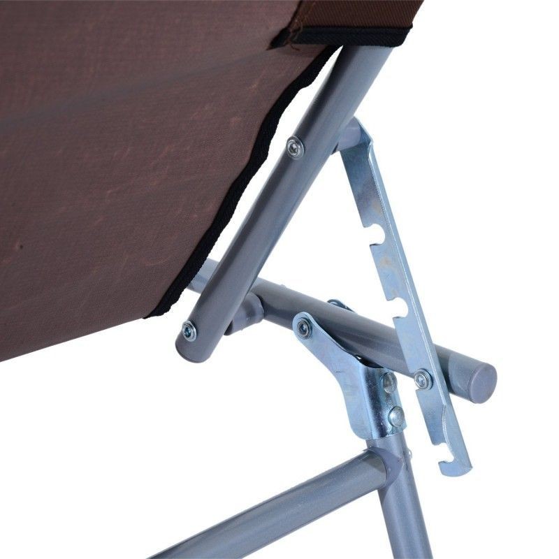 aurinkotuoli suojalla (ruskea)