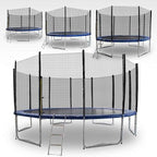 POHJOLAPULSE SPORTS  Trampoliini Premium Ø 396cm Turvaverkolla