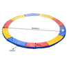 Värikäs trampoliinin reunanpäällys Ø 244cm